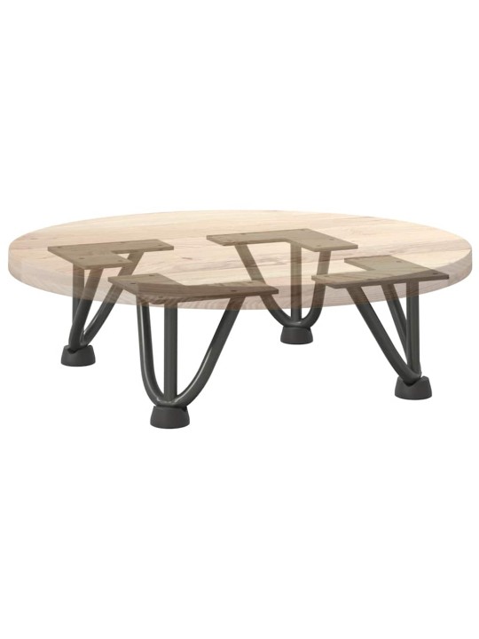 JUUKSENÕELJALAD KOHVILAUALE, 4 TK, ANTRATSIITHALL, 10 CM, TÄISTERAS