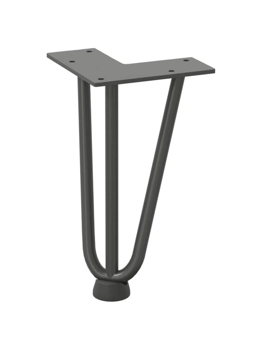 JUUKSENÕELJALAD KOHVILAUALE, 4 TK, ANTRATSIITHALL, 20 CM, TÄISTERAS