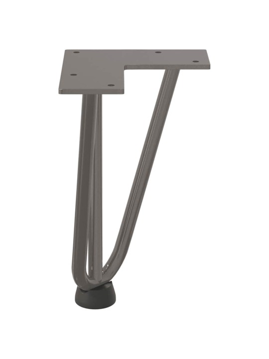JUUKSENÕELJALAD KOHVILAUALE, 4 TK, NATURAALNE TERAS, 20 CM, TÄISTERAS