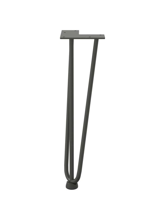 JUUKSENÕELJALAD KOHVILAUALE, 4 TK, ANTRATSIITHALL, 42 CM, TÄISTERAS