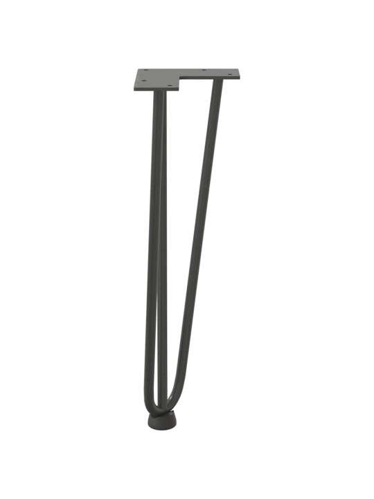 JUUKSENÕELJALAD KOHVILAUALE, 4 TK, ANTRATSIITHALL, 42 CM, TÄISTERAS