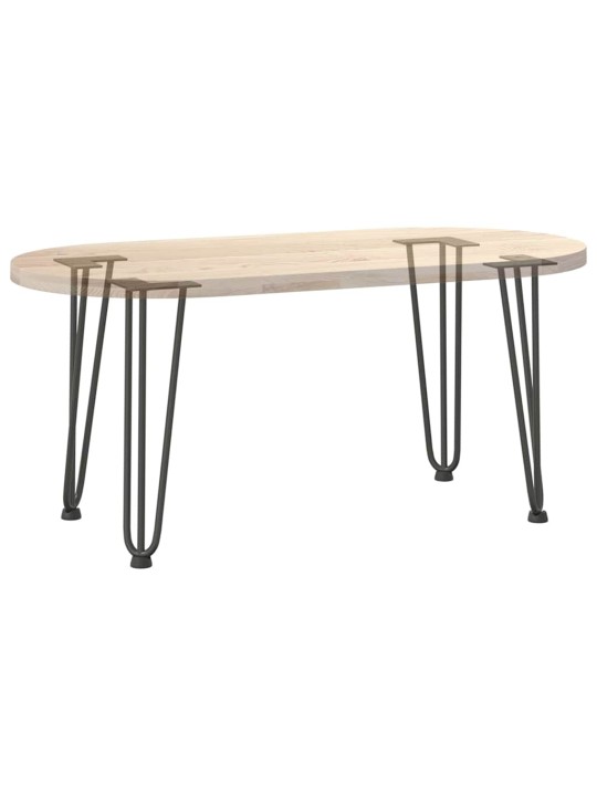 JUUKSENÕELJALAD KOHVILAUALE, 4 TK, ANTRATSIITHALL, 42 CM, TÄISTERAS