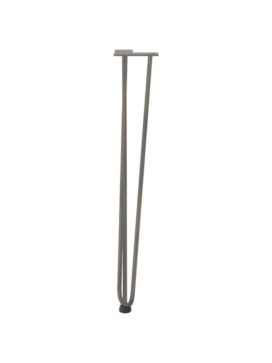 KONSOOLLAUA JUUKSENÕELJALAD 4 TK, NATURAALNE TERAS, 72 CM, TÄISTERAS