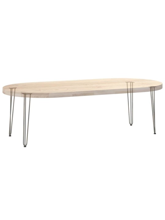 KONSOOLLAUA JUUKSENÕELJALAD 4 TK, NATURAALNE TERAS, 72 CM, TÄISTERAS