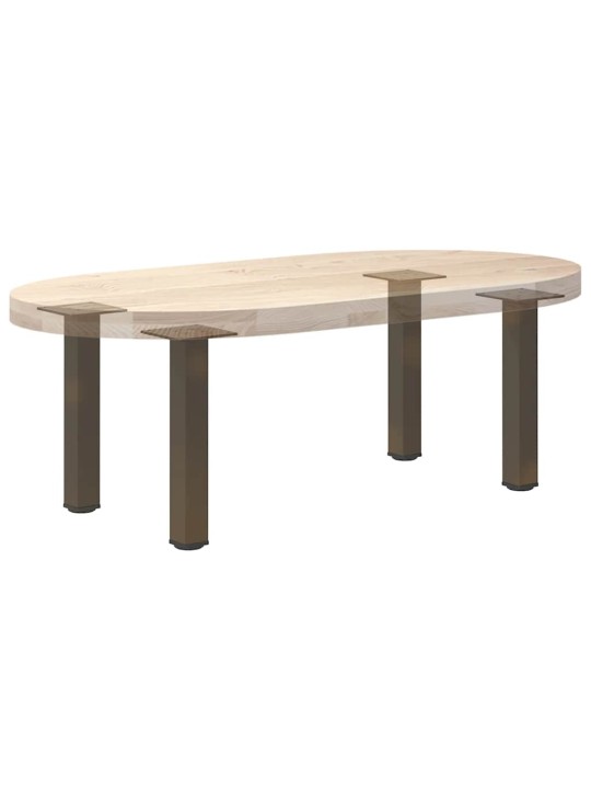 KOHVILAUA JALAD 4 TK, NATURAALNE TERAS, 30–32 CM, TERAS