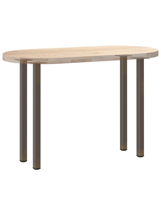 KONSOOLLAUA JALAD 4 TK, NATURAALNE TERAS, 72–74 CM, TERAS