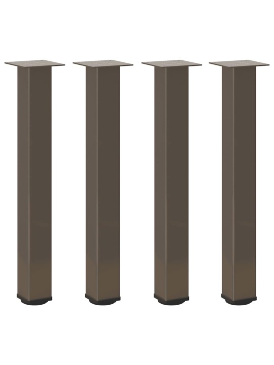 KONSOOLLAUA JALAD 4 TK, NATURAALNE TERAS, 72–74 CM, TERAS