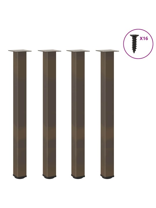 BAARILAUA JALAD 4 TK, NATURAALNE TERAS, 90–92 CM, TERAS
