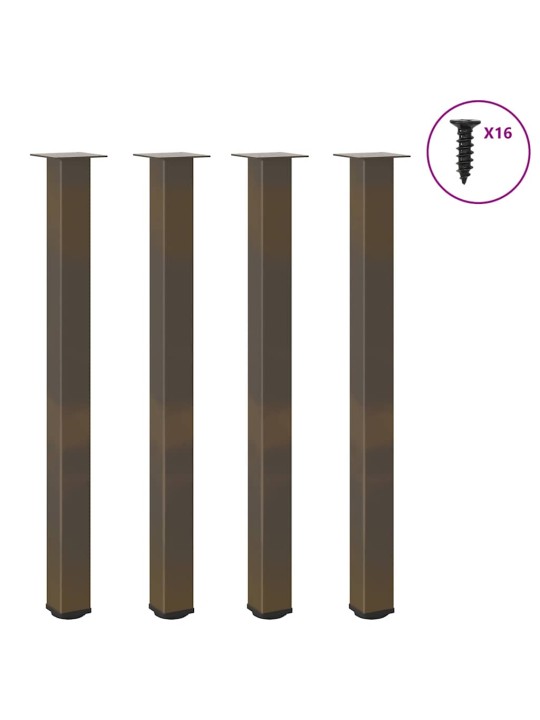 BAARILAUA JALAD 4 TK, NATURAALNE TERAS, 110–112 CM, TERAS