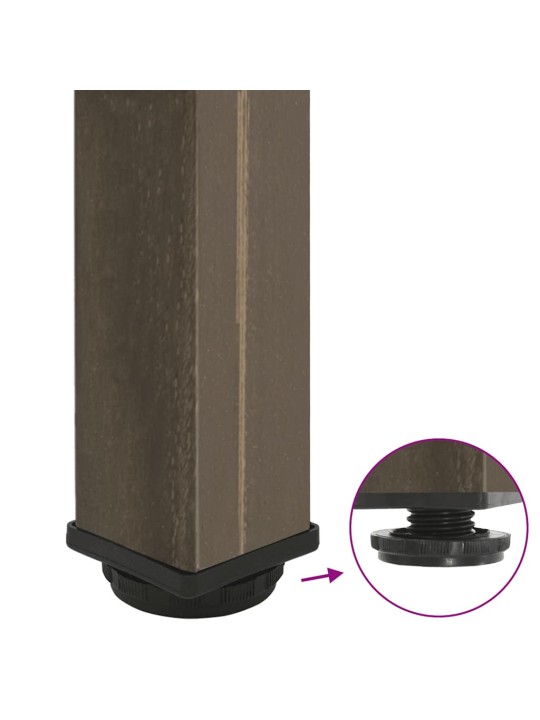 BAARILAUA JALAD 4 TK, NATURAALNE TERAS, 110–112 CM, TERAS