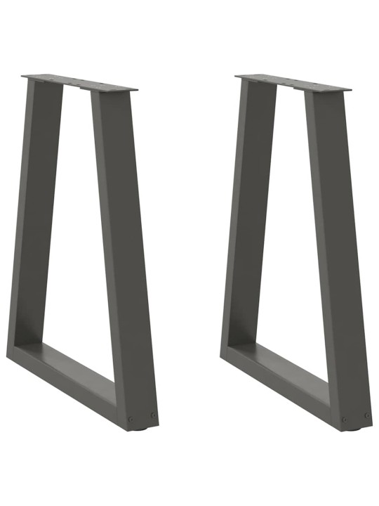 SÖÖGILAUA JALAD, V-KUJULISED, 2 TK, ANTRATSIITHALL, 60 X (72-73) CM, TERAS