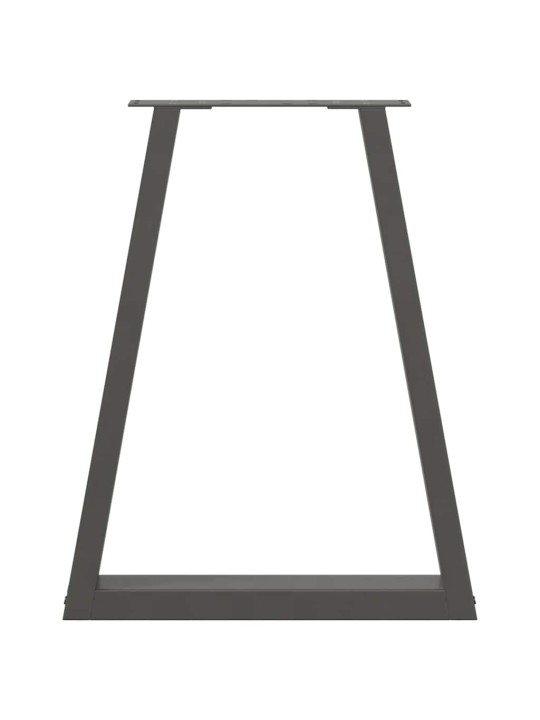 SÖÖGILAUA JALAD, V-KUJULISED, 2 TK, ANTRATSIITHALL, 60 X (72-73) CM, TERAS