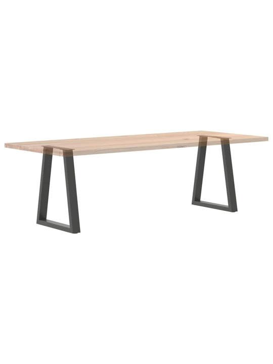 SÖÖGILAUA JALAD, V-KUJULISED, 2 TK, ANTRATSIITHALL, 60 X (72-73) CM, TERAS