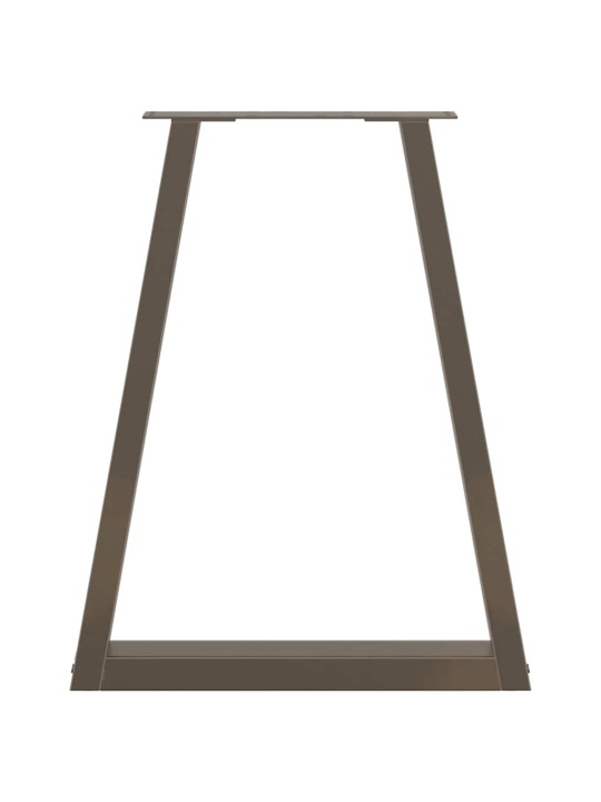 SÖÖGILAUA JALAD, V-KUJULISED, 2 TK, NATURAALNE TERAS, 60 X (72–73,3) CM, TERAS
