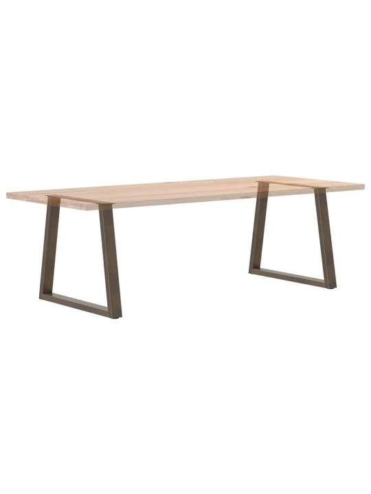 SÖÖGILAUA JALAD, V-KUJULISED, 2 TK, NATURAALNE TERAS, 70 X (72–73,3) CM, TERAS