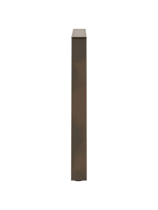 SÖÖGILAUA JALAD, V-KUJULISED, 2 TK, NATURAALNE TERAS, 80 X (72–73,3) CM, TERAS