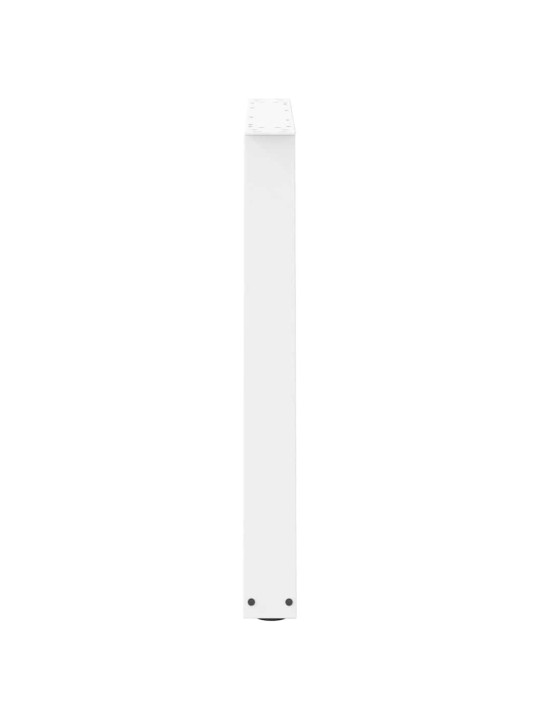 SÖÖGILAUA JALAD, V-KUJULISED, 2 TK, VALGED, 90 X (72–73,3) CM, TERAS