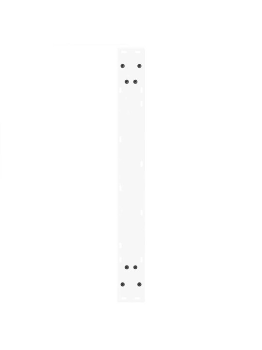 SÖÖGILAUA JALAD, V-KUJULISED, 2 TK, VALGED, 90 X (72–73,3) CM, TERAS