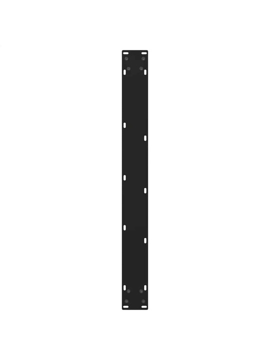 SÖÖGILAUA JALAD, V-KUJULISED, 2 TK, MUSTAD, 100 X (72–73,3) CM, TERAS