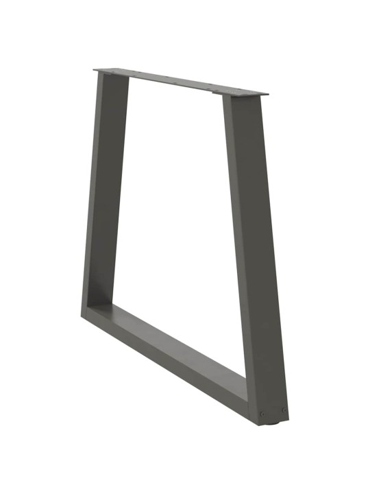 SÖÖGILAUA JALAD V-KUJULISED 2 TK, ANTRATSIITHALL, 100 X (72-73,3) CM, TERAS