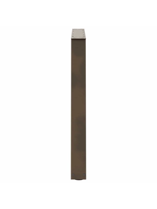 SÖÖGILAUA JALAD, V-KUJULISED, 2 TK, NATURAALNE TERAS, 100 X (72–73,3) CM, TERAS