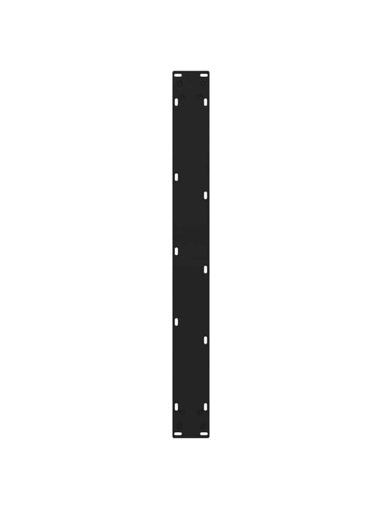 SÖÖGILAUA JALAD, V-KUJULISED, 3 TK, MUSTAD, 70 X (72–73,3) CM, TERAS