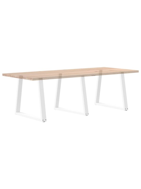 SÖÖGILAUA JALAD, V-KUJULISED, 3 TK, VALGED, 70 X (72–73,3) CM, TERAS