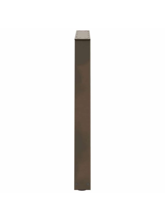 SÖÖGILAUA JALAD, V-KUJULISED, 3 TK, NATURAALNE TERAS, 70 X (72–73,3) CM, TERAS