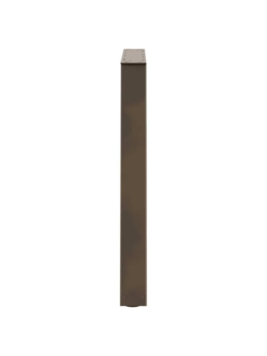 SÖÖGILAUA JALAD, V-KUJULISED, 3 TK, NATURAALNE TERAS, 80 X (72–73,3) CM, TERAS