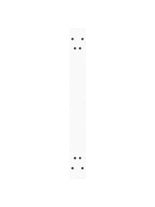 SÖÖGILAUA JALAD, V-KUJULISED, 3 TK, VALGED, 100 X (72–73,3) CM, TERAS