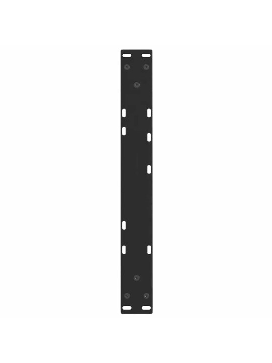 KOHVILAUA JALAD, V-KUJULISED, 2 TK, MUSTAD, 60 X (30–31,3) CM, TERAS