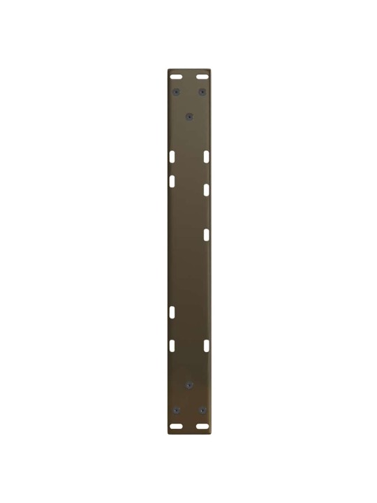 KOHVILAUA JALAD V-KUJULISED 2 TK, NATURAALNE TERAS, 60 X (30–31,3) CM, TERAS