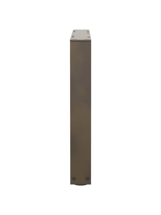 KOHVILAUA JALAD V-KUJULISED 2 TK, NATURAALNE TERAS, 50 X (42–43,3) CM, TERAS