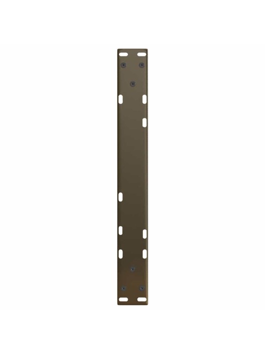 KOHVILAUA JALAD V-KUJULISED 2 TK, NATURAALNE TERAS, 50 X (42–43,3) CM, TERAS