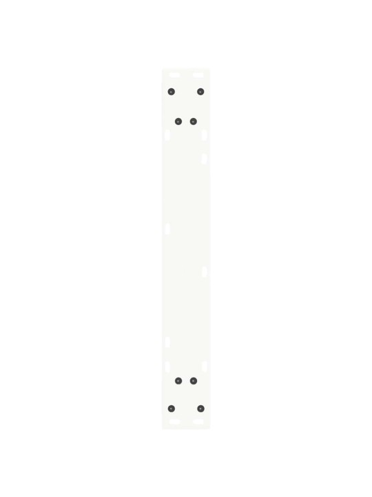 SÖÖGILAUA JALAD, V-KUJULISED, 2 TK, VALGED, 60 X (72–73,3) CM, TERAS