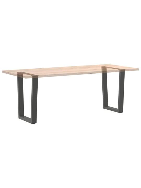 SÖÖGILAUA JALAD V-KUJULISED 2 TK, ANTRATSIITHALL, 60 X (72-73,3) CM, TERAS