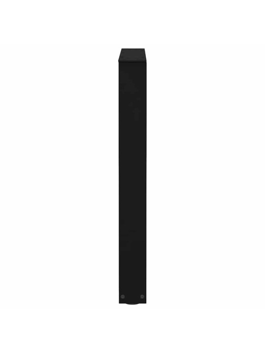 SÖÖGILAUA JALAD, V-KUJULISED, 2 TK, MUSTAD, 70 X (72–73,3) CM, TERAS