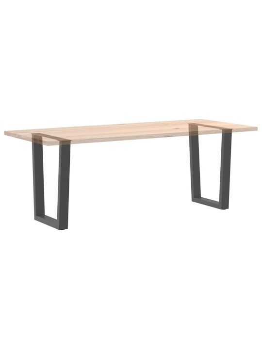SÖÖGILAUA JALAD V-KUJULISED 2 TK, ANTRATSIITHALL, 70 X (72-73,3) CM, TERAS