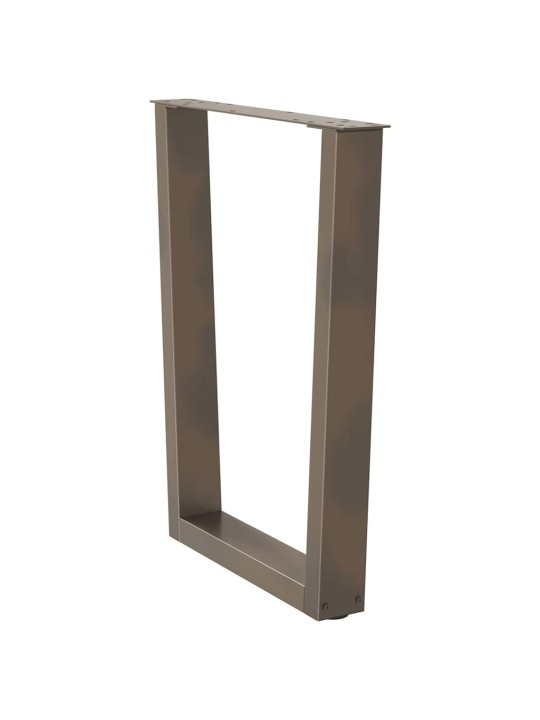 SÖÖGILAUA JALAD, V-KUJULISED, 2 TK, NATURAALNE TERAS, 70 X (72–73,3) CM, TERAS