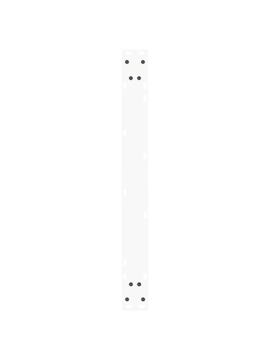 SÖÖGILAUA JALAD, V-KUJULISED, 2 TK, VALGED, 80 X (72–73,3) CM, TERAS