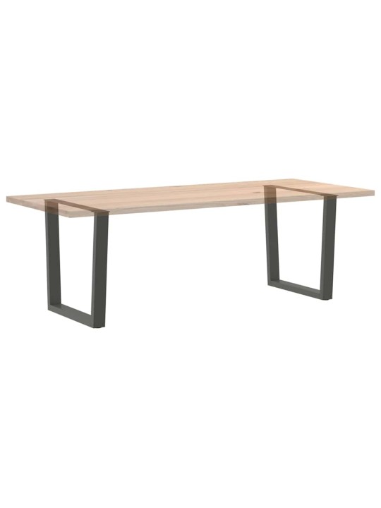 SÖÖGILAUA JALAD V-KUJULISED 2 TK, ANTRATSIITHALL, 80 X (72-73,3) CM, TERAS