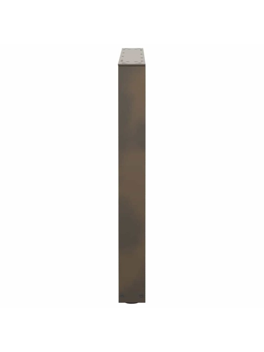 SÖÖGILAUA JALAD, V-KUJULISED, 2 TK, NATURAALNE TERAS, 80 X (72–73,3) CM, TERAS