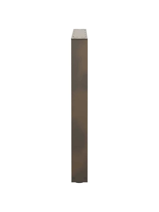 SÖÖGILAUA JALAD V-KUJULISED 2 TK, NATURAALNE TERAS, 90 X (72–73,3) CM, TERAS