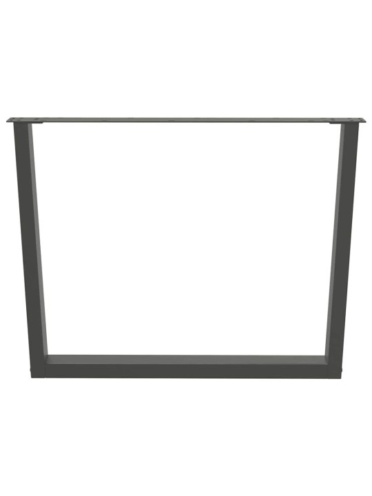 SÖÖGILAUA JALAD V-KUJULISED 2 TK, ANTRATSIITHALL, 100 X (72-73,3) CM, TERAS