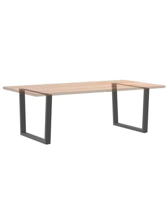 SÖÖGILAUA JALAD V-KUJULISED 2 TK, ANTRATSIITHALL, 100 X (72-73,3) CM, TERAS