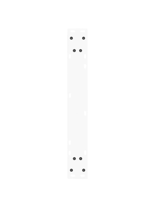SÖÖGILAUA JALAD, V-KUJULISED, 3 TK, VALGED, 70 X (72–73,3) CM, TERAS