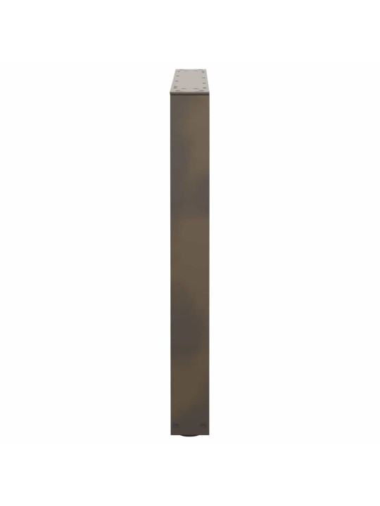 SÖÖGILAUA JALAD, V-KUJULISED, 3 TK, NATURAALNE TERAS, 80 X (72–73,3) CM, TERAS
