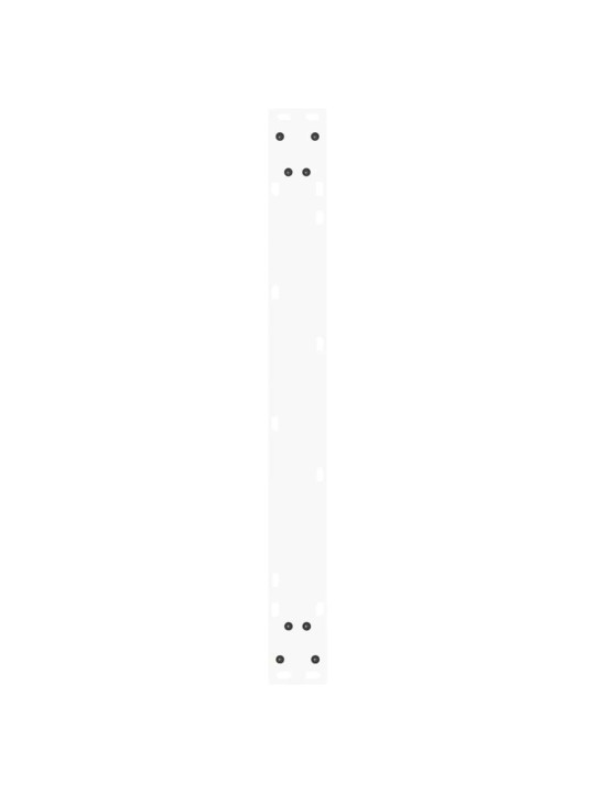 SÖÖGILAUA JALAD, V-KUJULISED, 3 TK, VALGED, 90 X (72–73,3) CM, TERAS