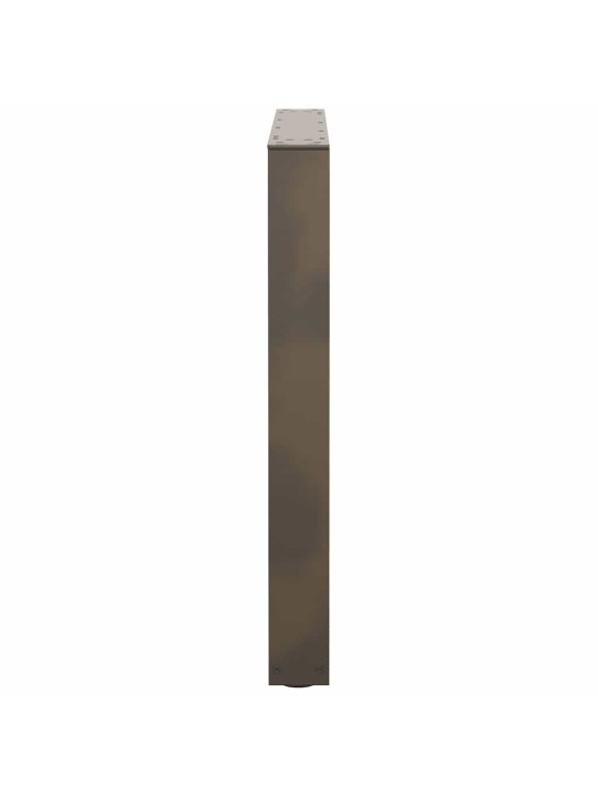 SÖÖGILAUA JALAD, V-KUJULISED, 3 TK, NATURAALNE TERAS, 90 X (72–73,3) CM, TERAS