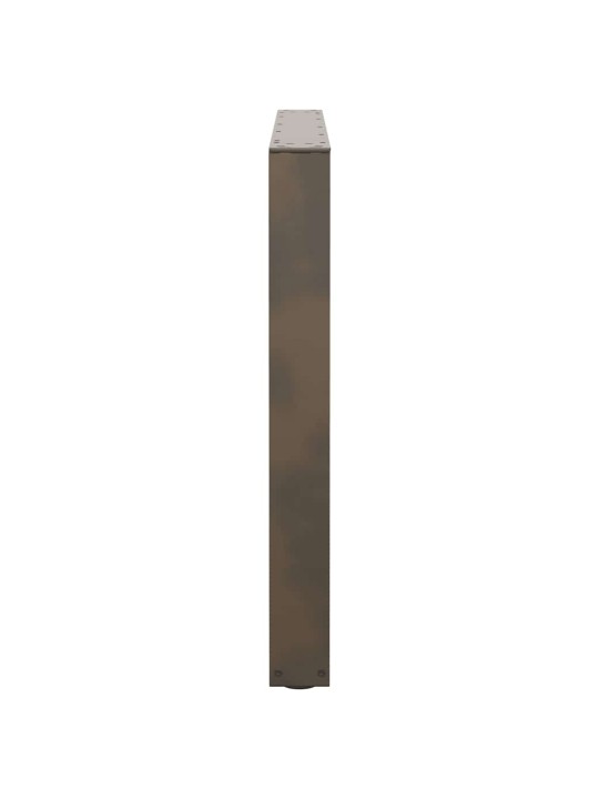 SÖÖGILAUA JALAD, V-KUJULISED, 3 TK, NATURAALNE TERAS, 100 X (72–73,3) CM, TERAS